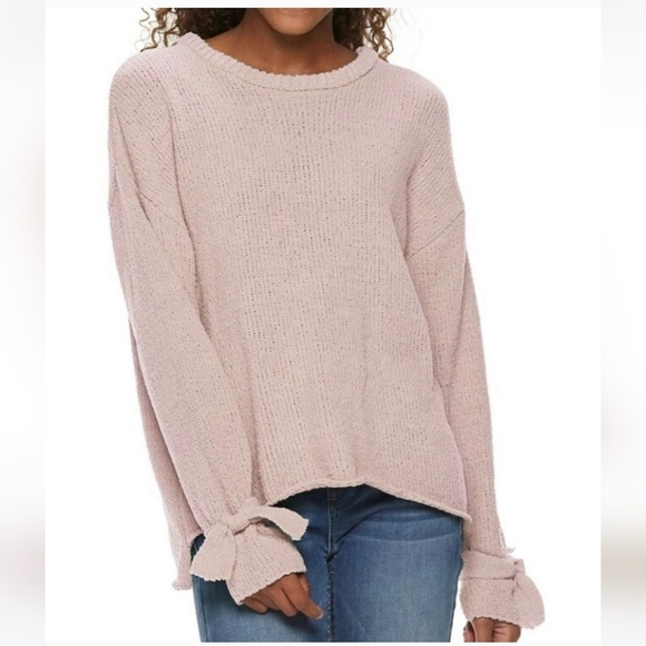 hint of mint Sweaters - NWT.Women's Boucle Crewneck Pullover Sweater - Hint or mint size L